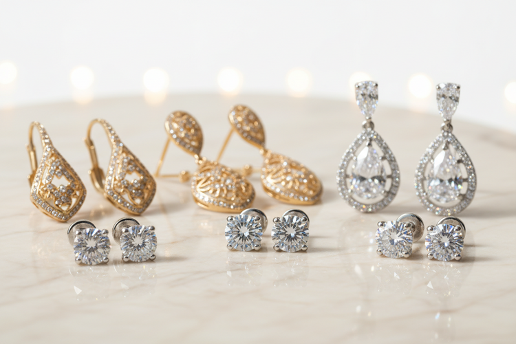 Studs & Earings luxe