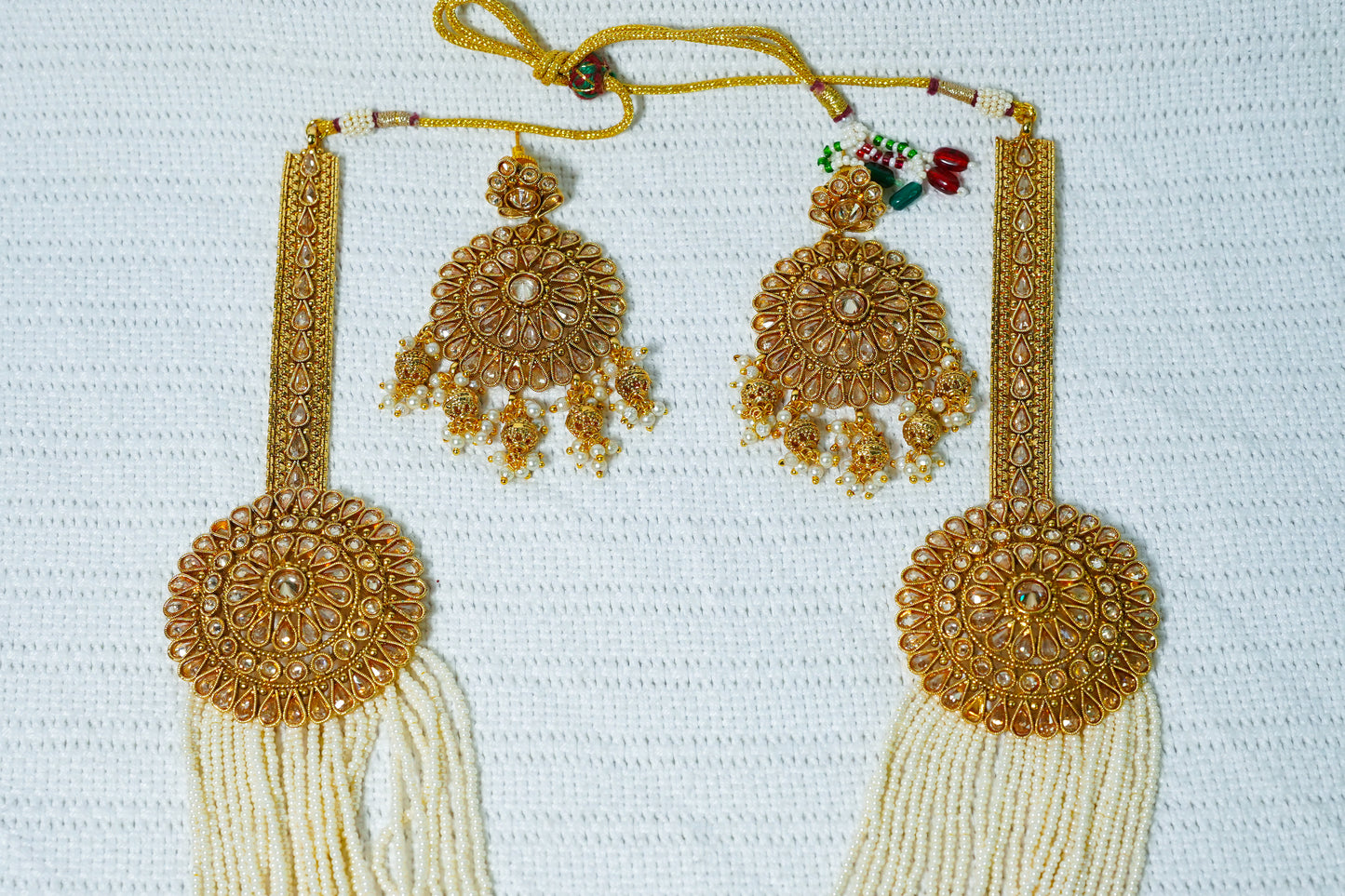 Wedding pearl Mala Set