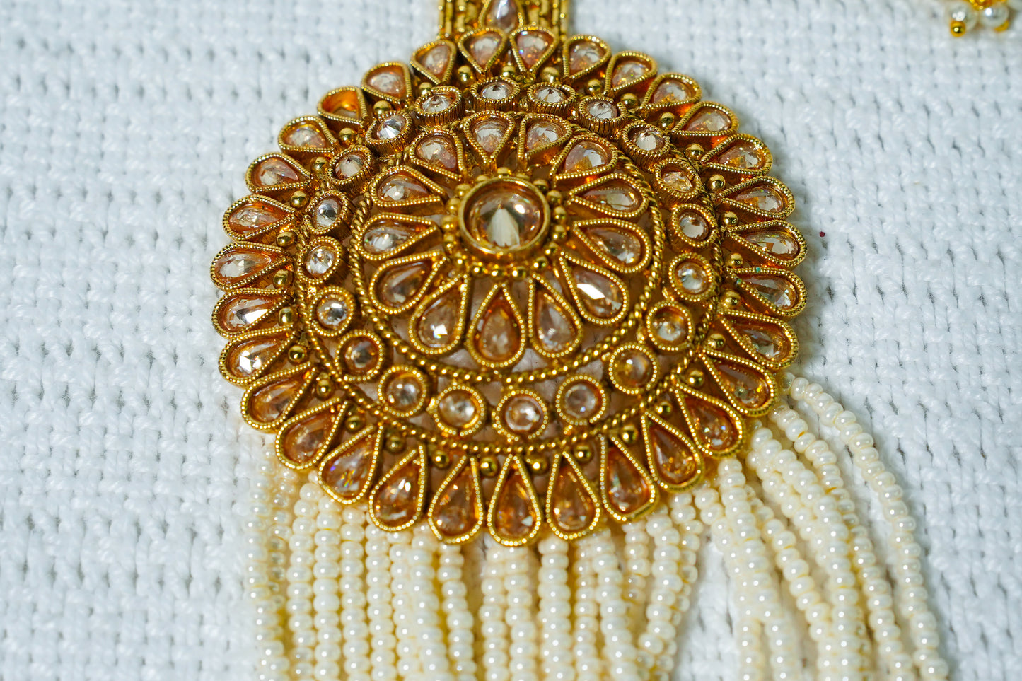 Wedding pearl Mala Set