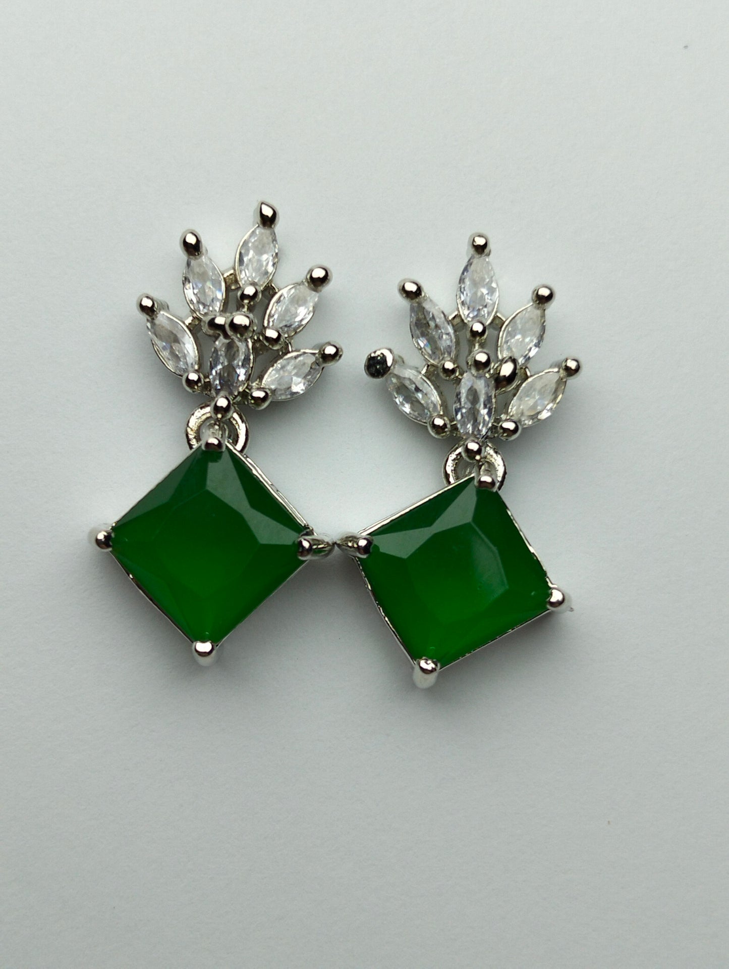 Emerald Green Earrings