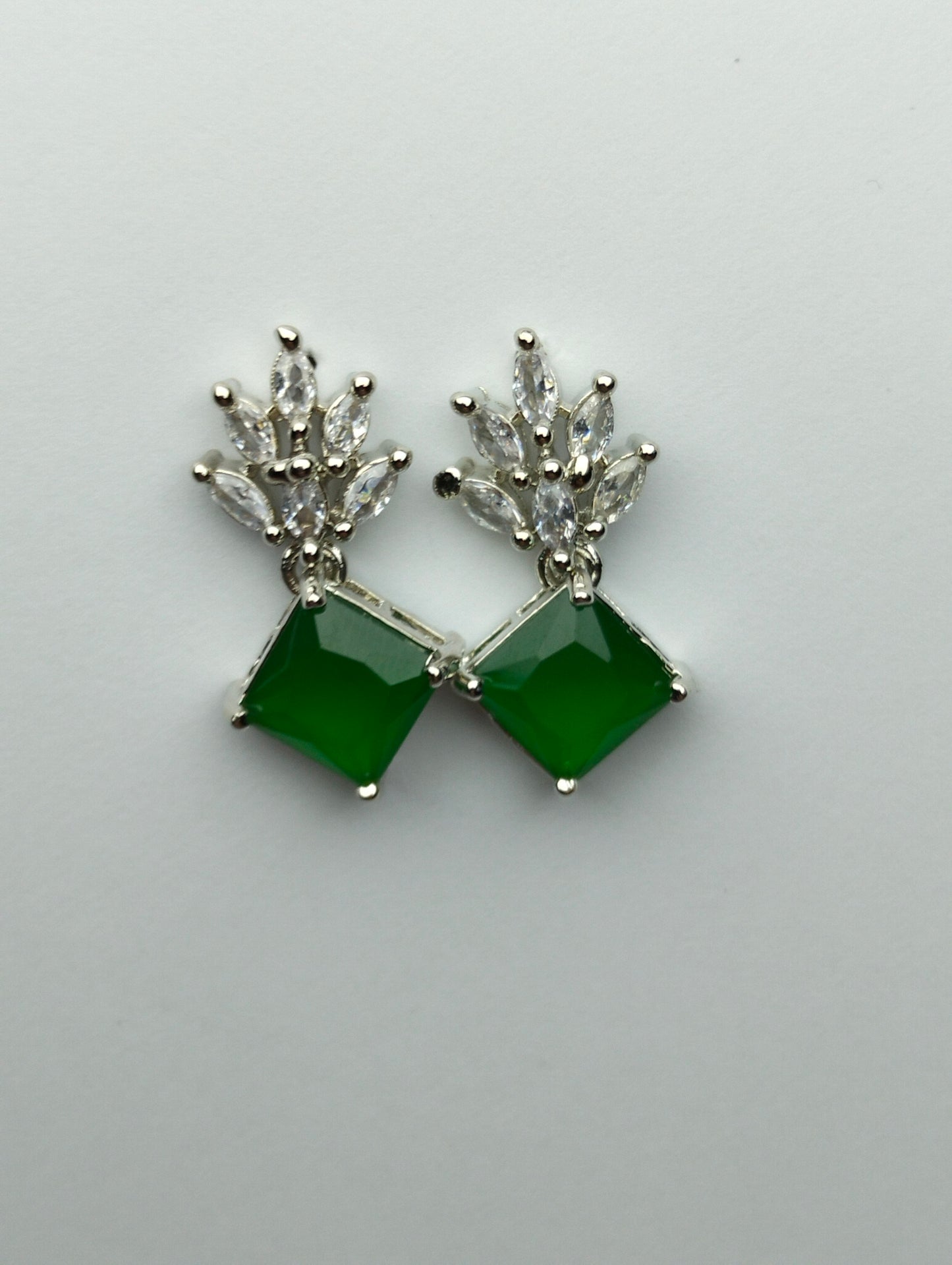 Emerald Green Earrings