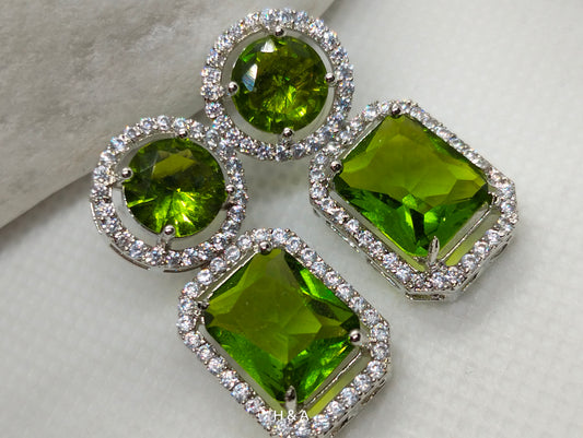 Green AD Earring