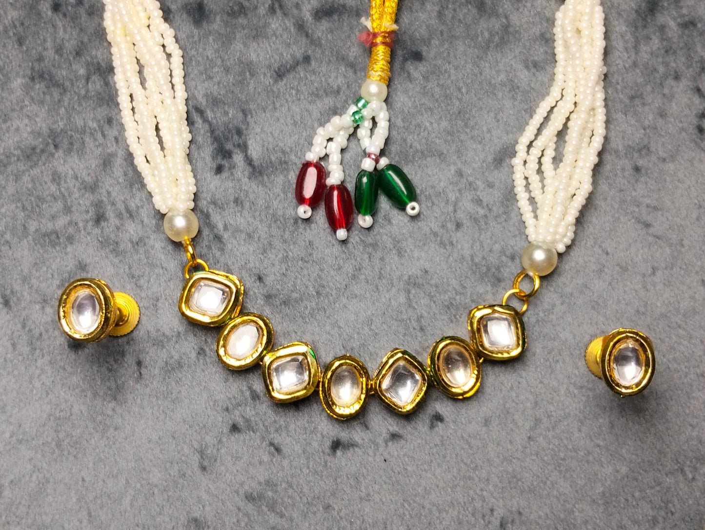 Original Kundan choker with stud