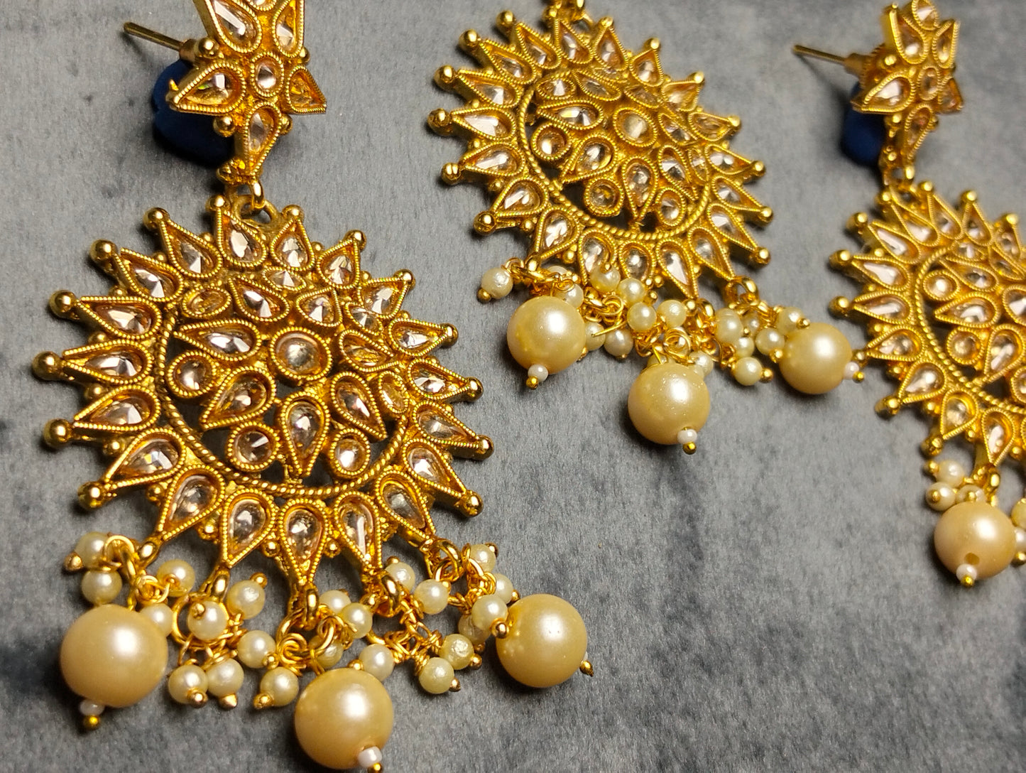 Polki tikka & Earing